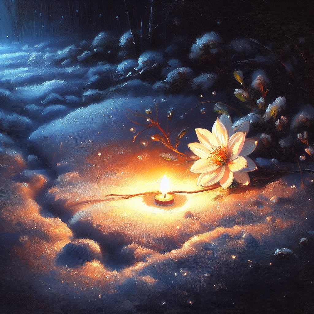 un lumino nella notte